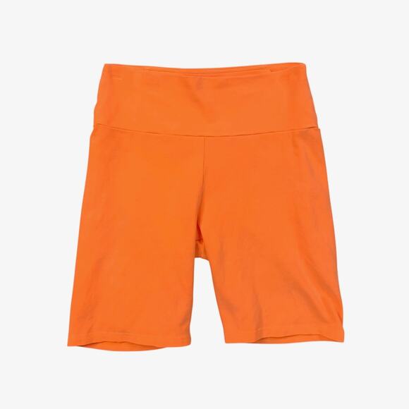 UGG Pants - UGG Shorts Womens M Medium Neon Orange Rilynn Biker Organic Cotton Mid Rise